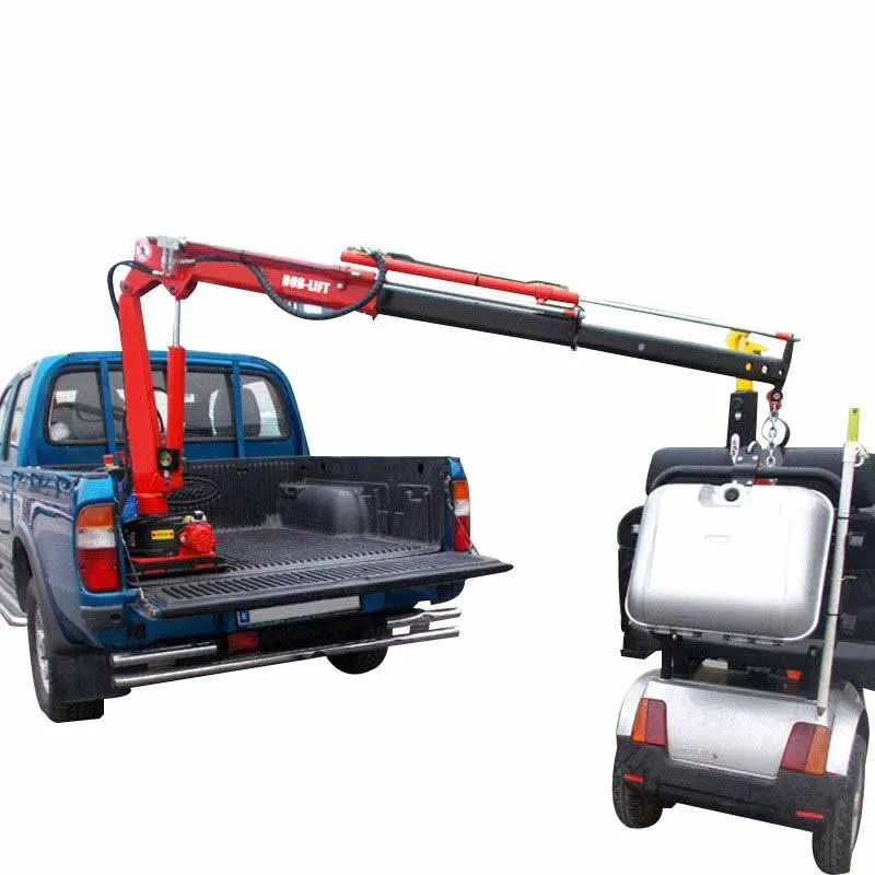 Maxi-Lift M-50 Bumper Mounted Crane At NTEA Work Truck