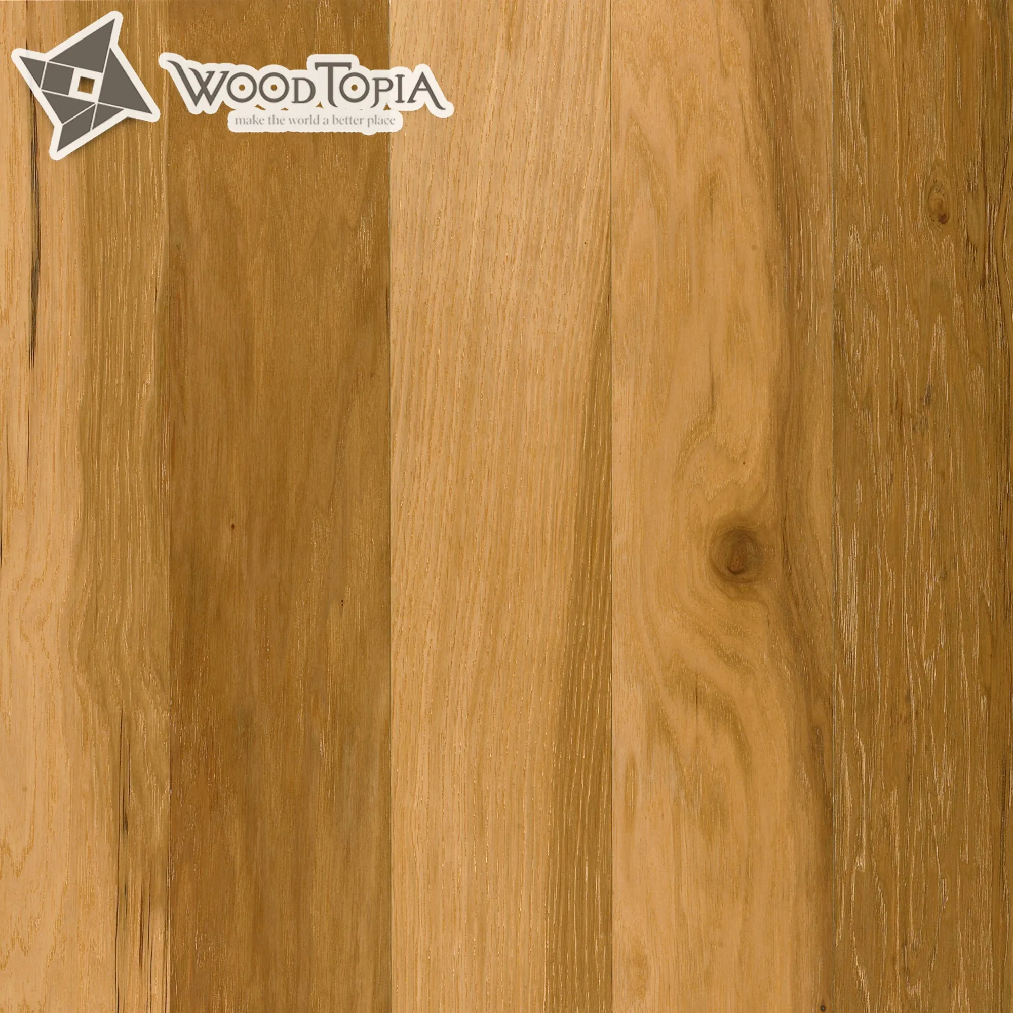 Multi-layer Engineered Hickory Hardwood Flooring