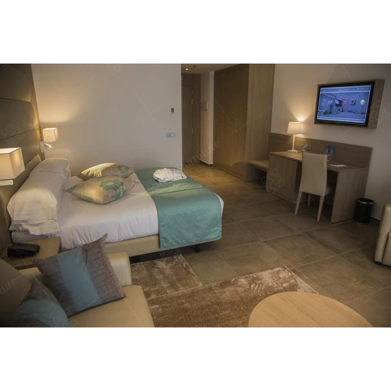 Wholesale Apartment Hotel Room Furniture Sets Modern Design For 3 Star Hotel