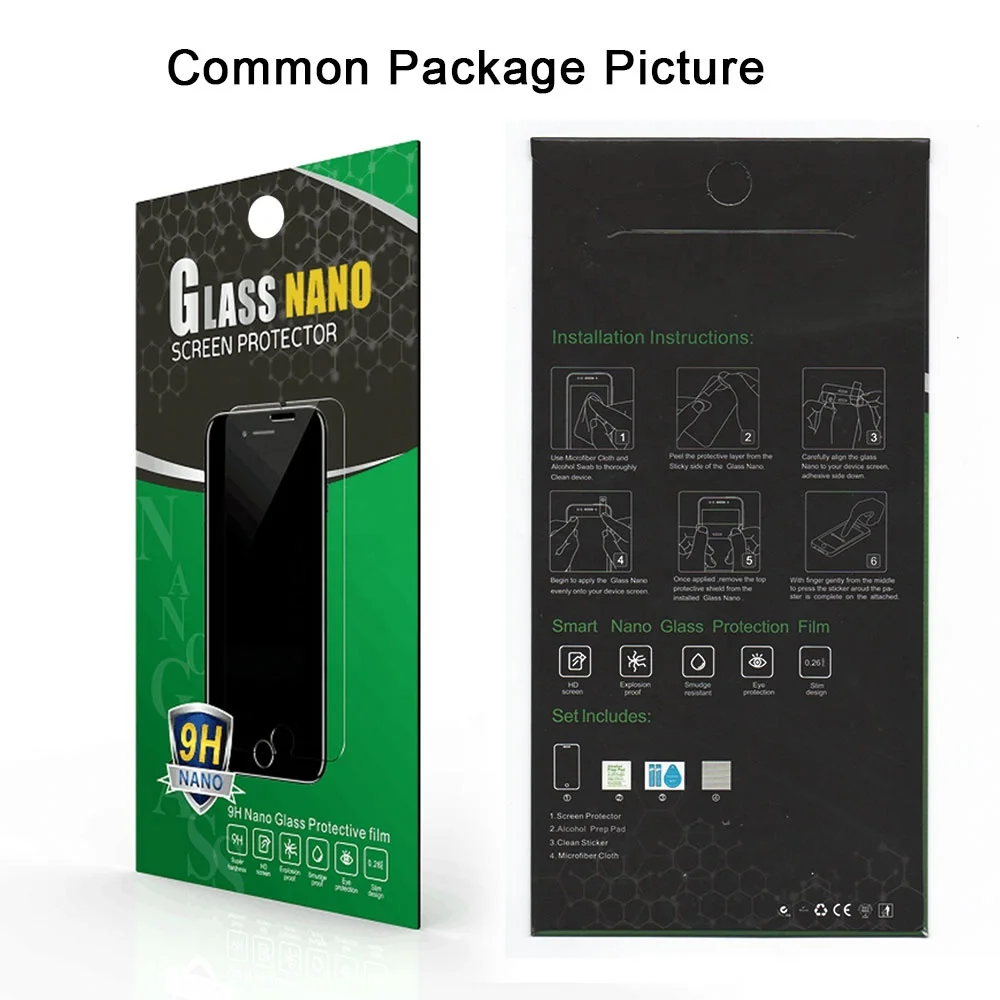 Smartphone Use Initiative Blue Nano Glass 9H Screen Protector Anti Scratch Screen Film Filter For iPhone XS Max