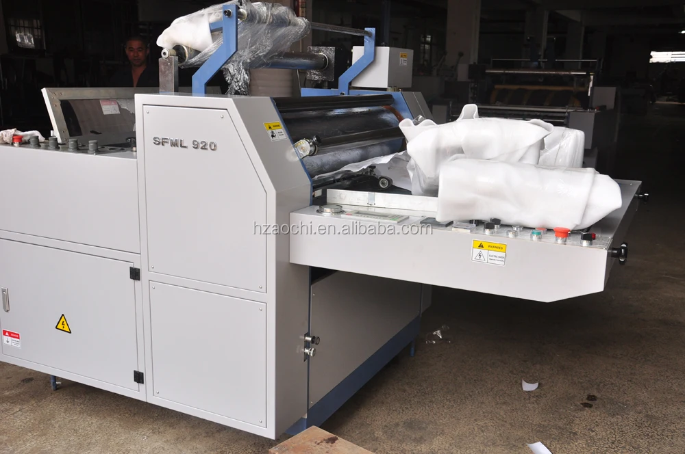 SFML-720/920/1200 Semi-automatic paper hot Laminating machine