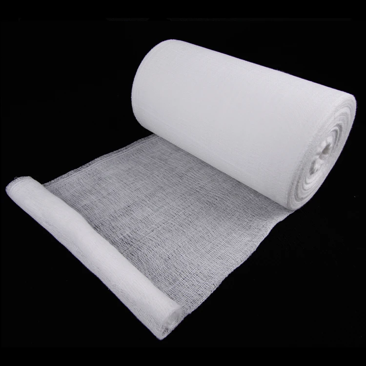 
flexible band medical first aid gauze roll bandage manufacturing 