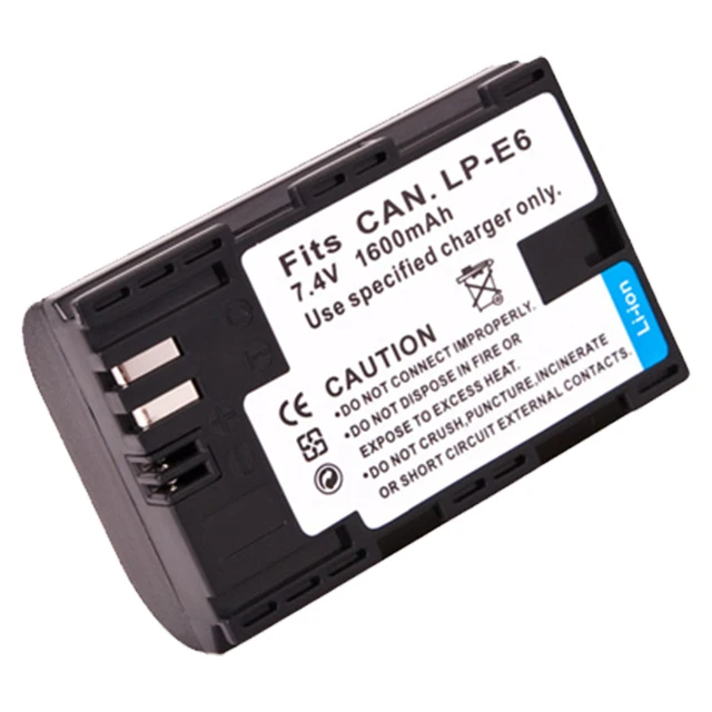 LP-E6 LP E6 Battery for Canon EOS 60D 70D 6D 7D 7D2 5D2 5D3 5DS 5DSR 60Da 5D Mark II III IV 80D R DSLR Cameras