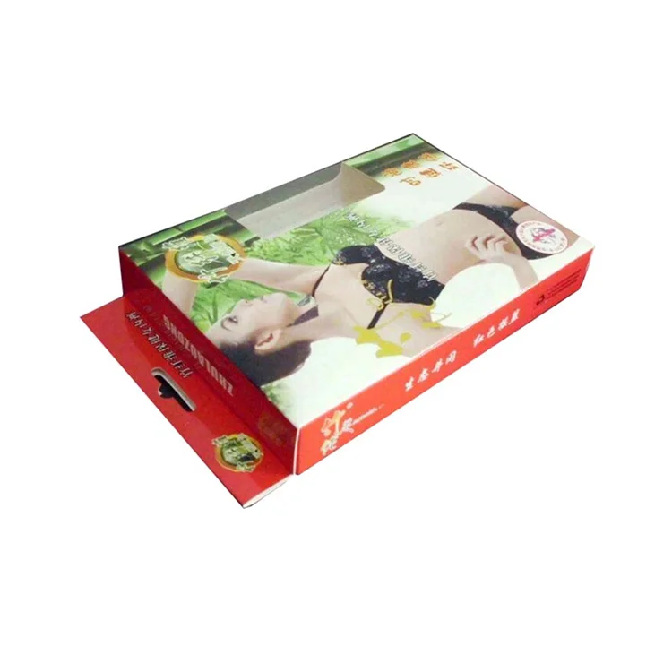 Custom hang hole cardboard packaging paper hanging display packaging