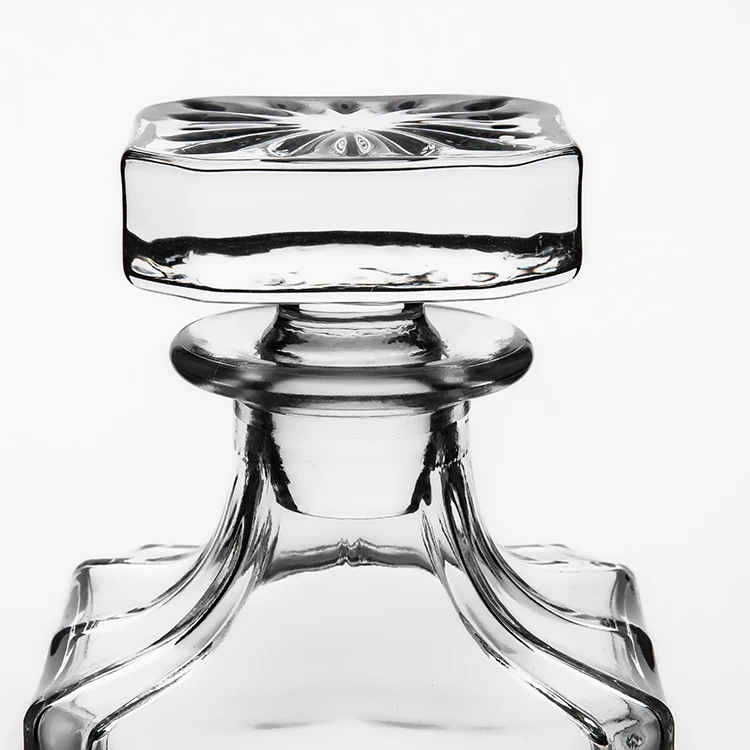 NOVARE 750 ml Wholesale Crystal Glass Whiskey Decanter