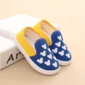2016 Baby Boys Girls Canvas Walkers Shoes Toddlers Cartoon Breathable Fashion Casual Shoes Little Kids Comfortable