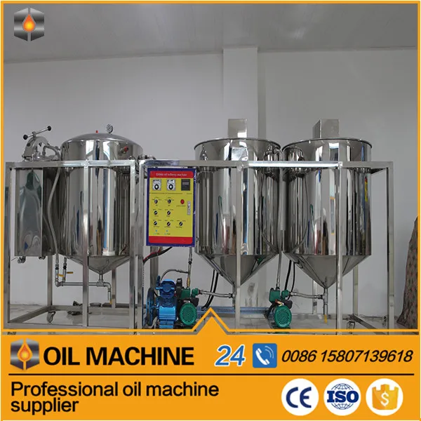 Factory Price Mini Oil Refinery Plant Cost/Soap Making Machine Bar/Peanut Oil Refinery Machine