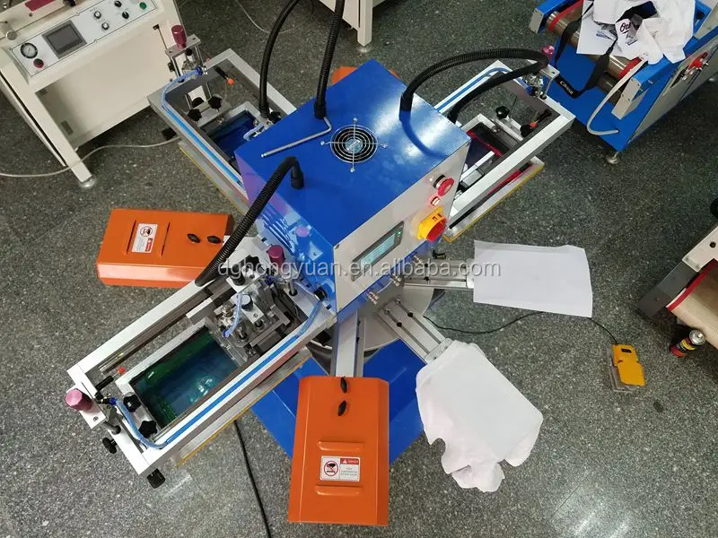 Automatic Carousel /Octopus T-shirt Silk Screen Printing Machine Price