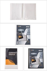 Пластиковая папка для файлов TOPTEAM A4 с мягкой обложкой на заказ