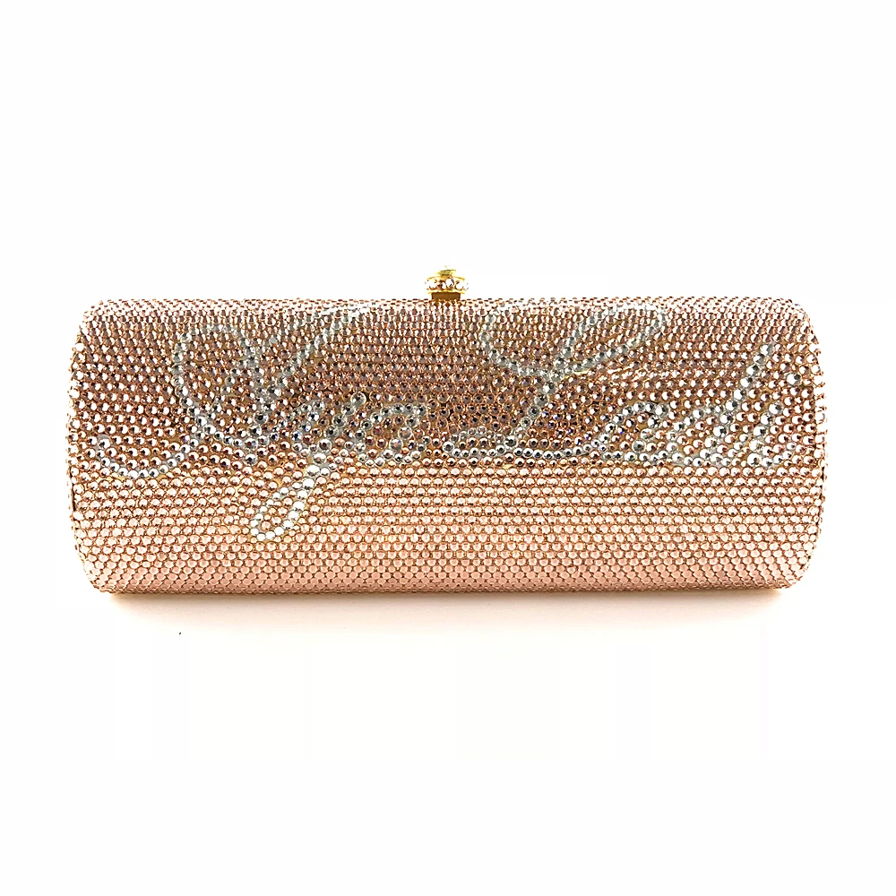 
Factory customized crystal evening clutch bags with top quality OC3591 