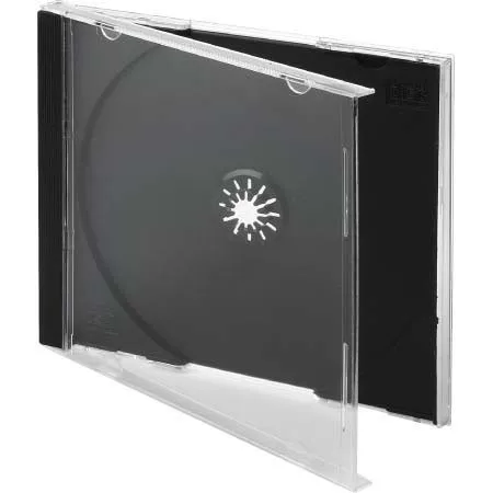 Hot Sale slim plastic case good quality 10.4mm CD jewel case