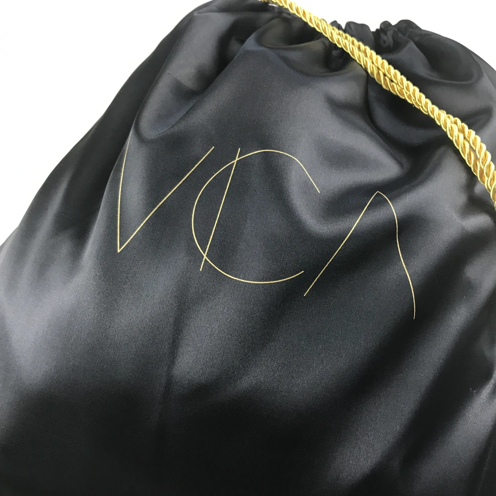 Китайский поставщик, большой мешок для пыли с логотипом на заказ, сатиновые Сумки на шнурке с логотипом