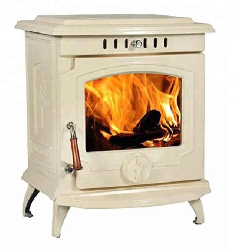 
12kw Cast Iron Enamel Coated Wood Burning Stoves With Water Jacket 