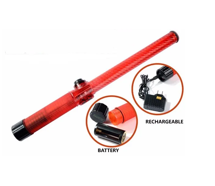 54 см свисток и магнитный Светодиодный Дорожный Полицейский стержень