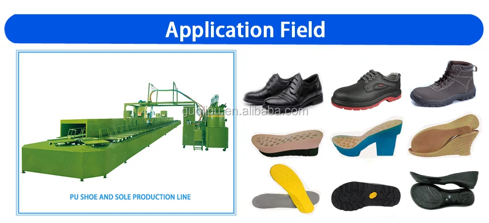 PU Automatic shoes foaming production line for man shoe sport shoe insole outsole