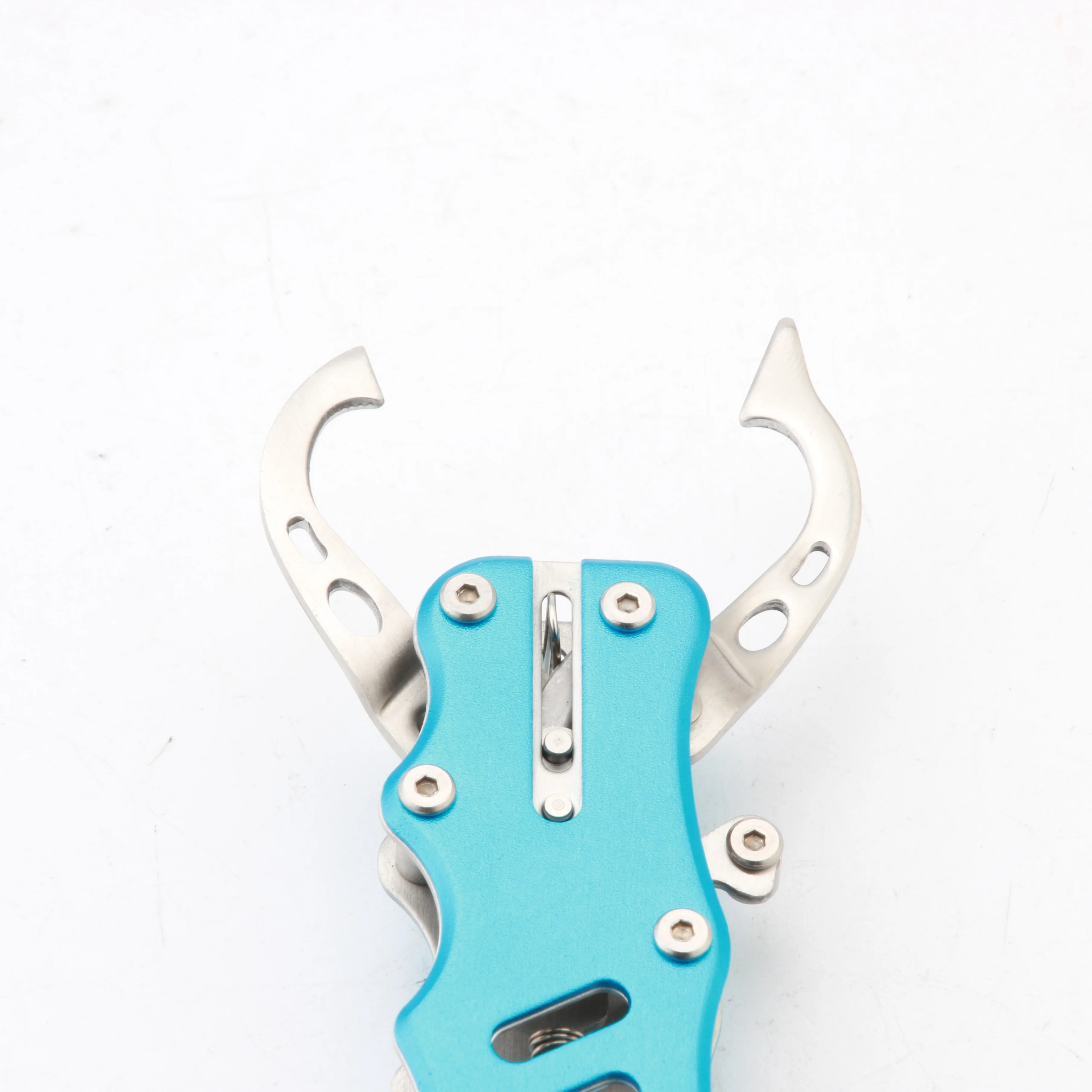  MT-1008 голубые высококачественные рыболовные плоскогубцы из нержавеющей стали многофункциональные инструменты для использования на открытом воздухе