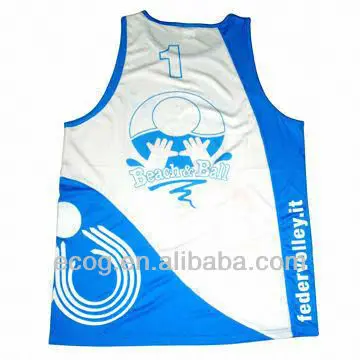 
2016 top quality OEM design sleeveless volleyball jersey 