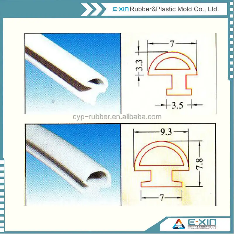 Rubber gasket for Aluminium composite panel /car door rubber strip/EPDM PVC Silicone rubber sealing strip