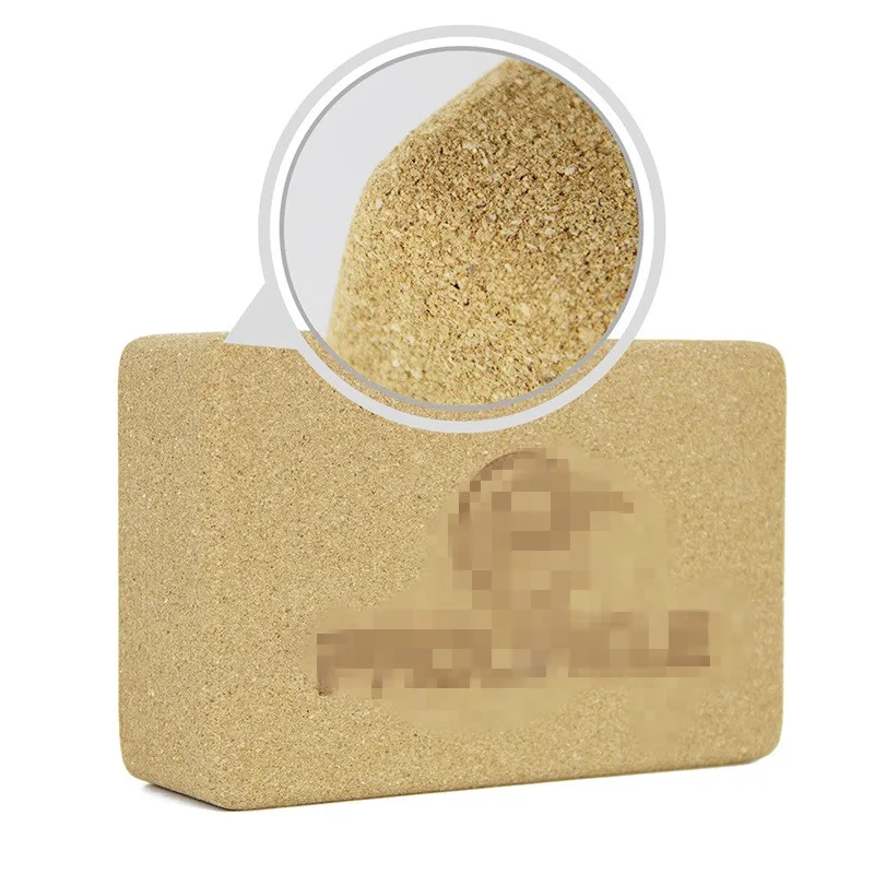 High Density Organic Safety Light Weight Durable Cork Yoga Block