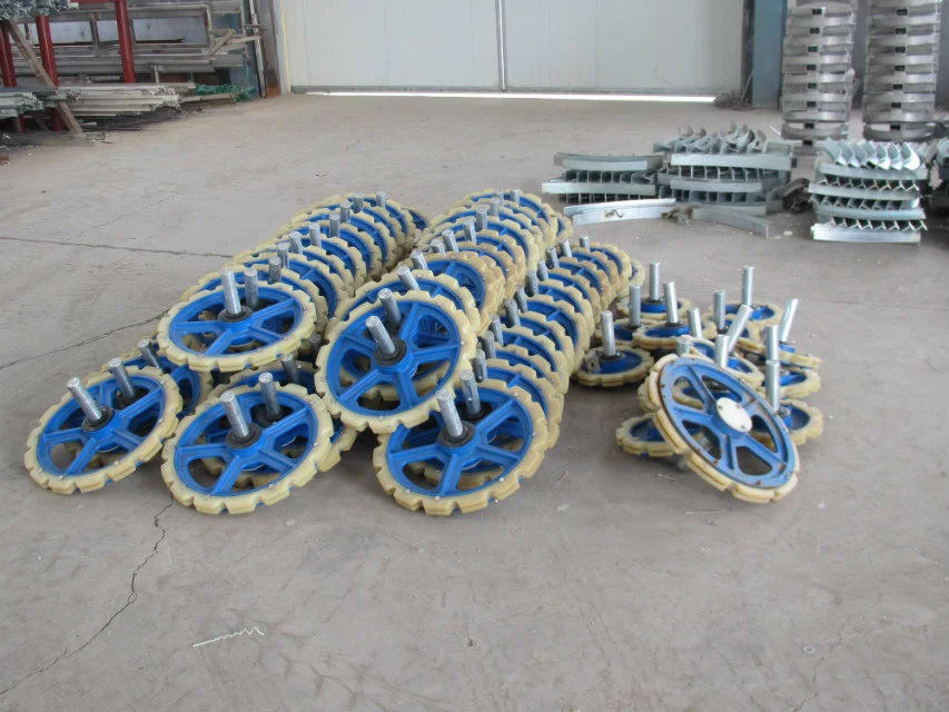 Poultry slaughterhouse 304 stainless steel overhead chain for evisceration line