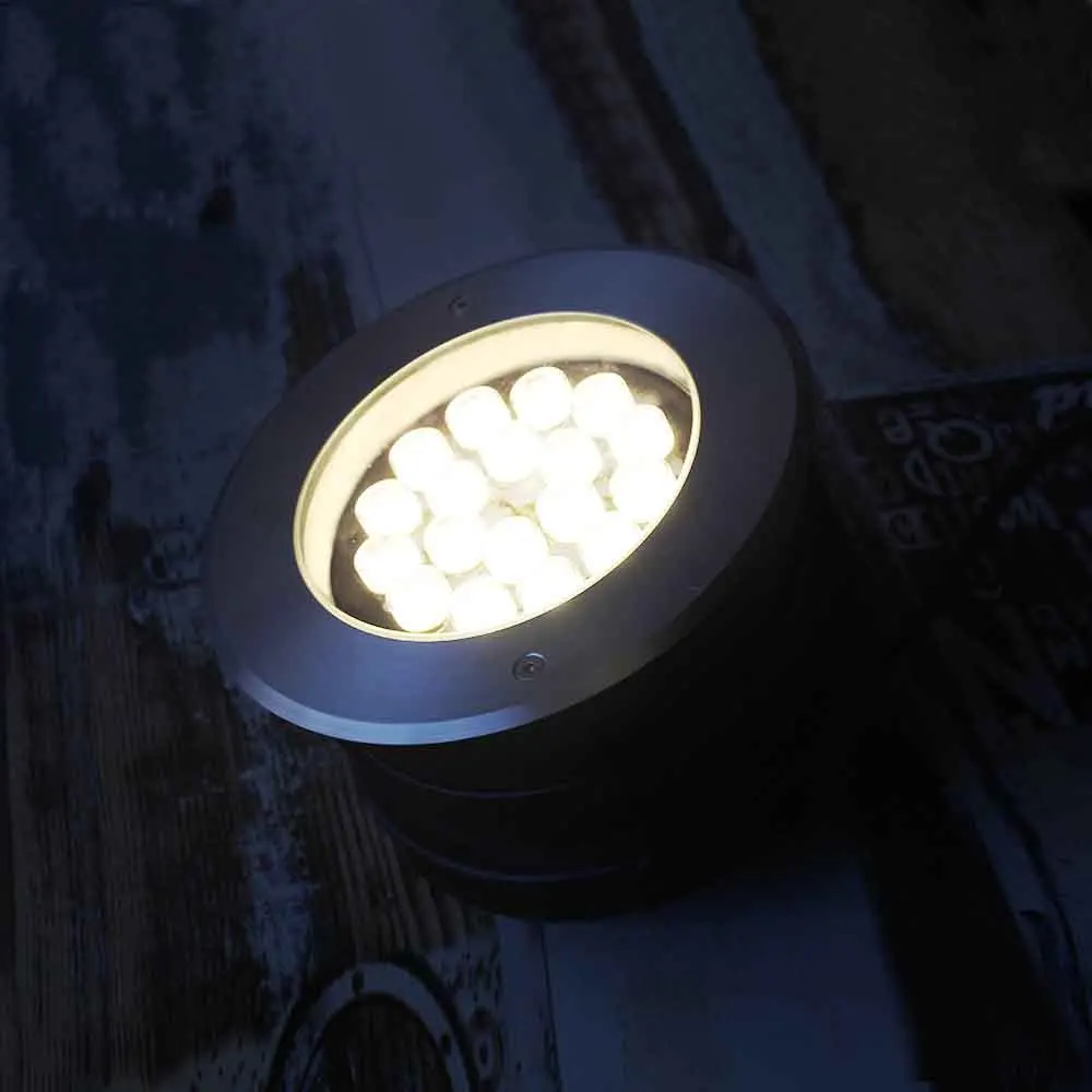 Outdoor Lighting IP68 LED Underground Light 6W Buried Recessed Floor Ground Yard Path Landscape Lamp