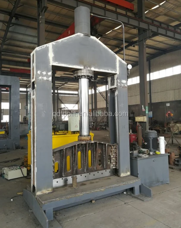 Customizable Heavy Size hydraulic pressure bale cutter /rubber cutting machine