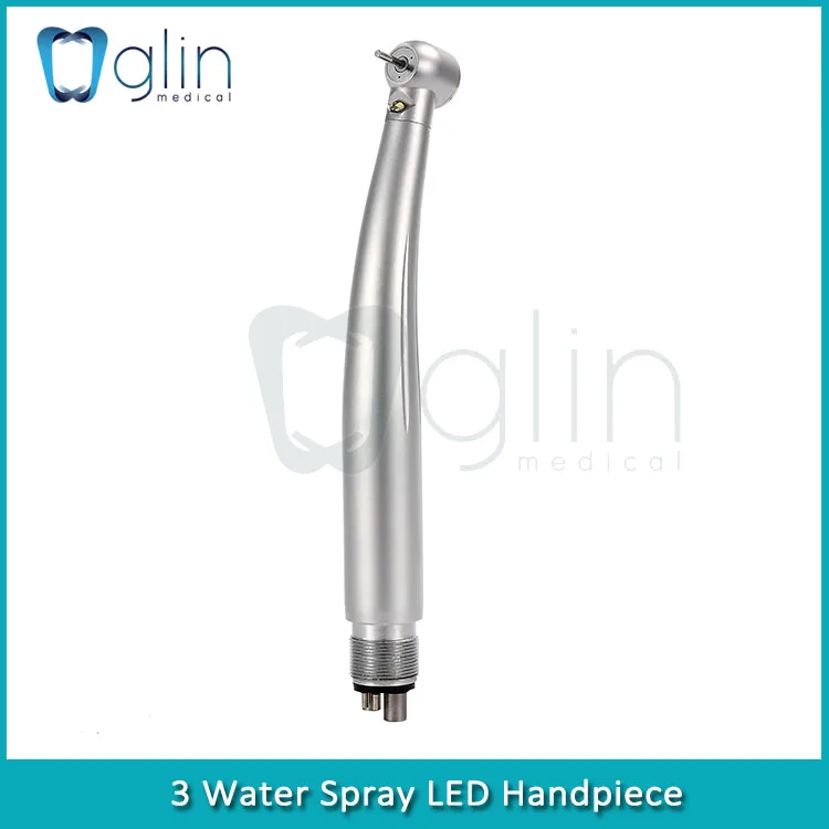 Dental Anti suction High Speed Push Button Head LED Handpiece