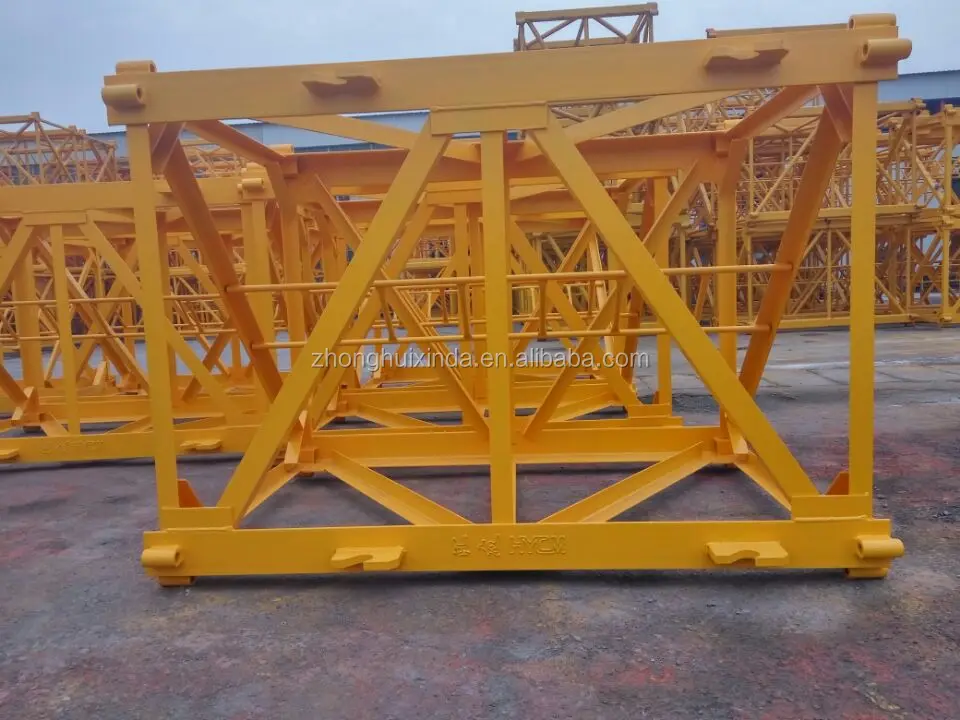 
China popular 4tons,50m jib QTZ5008 self erecting tower crane for construction building 