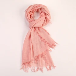 Made In Mongolia Winter Products 2023 Women 100% Pure Cashmere Scarf Fringed Cashmere Muffler Shawl