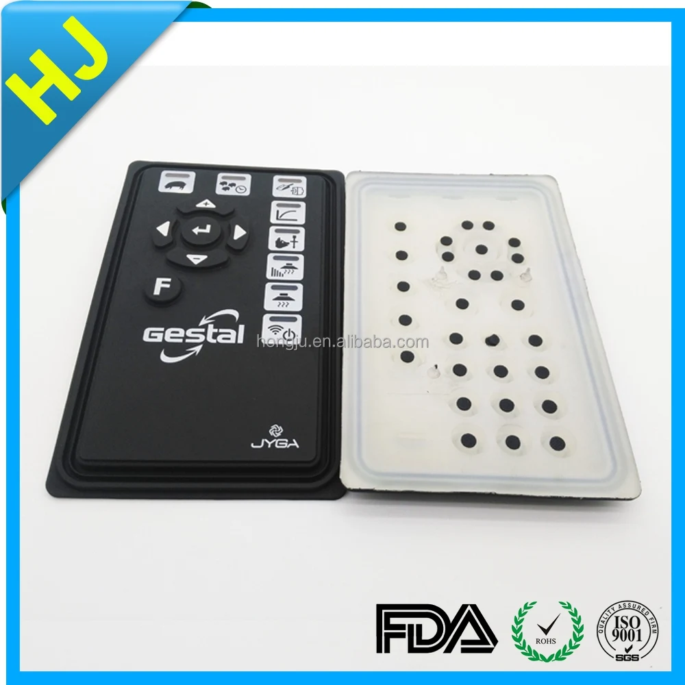 Производитель поставить Настроенный силиконовой резины клавиатура с конкурентоспособной ценой