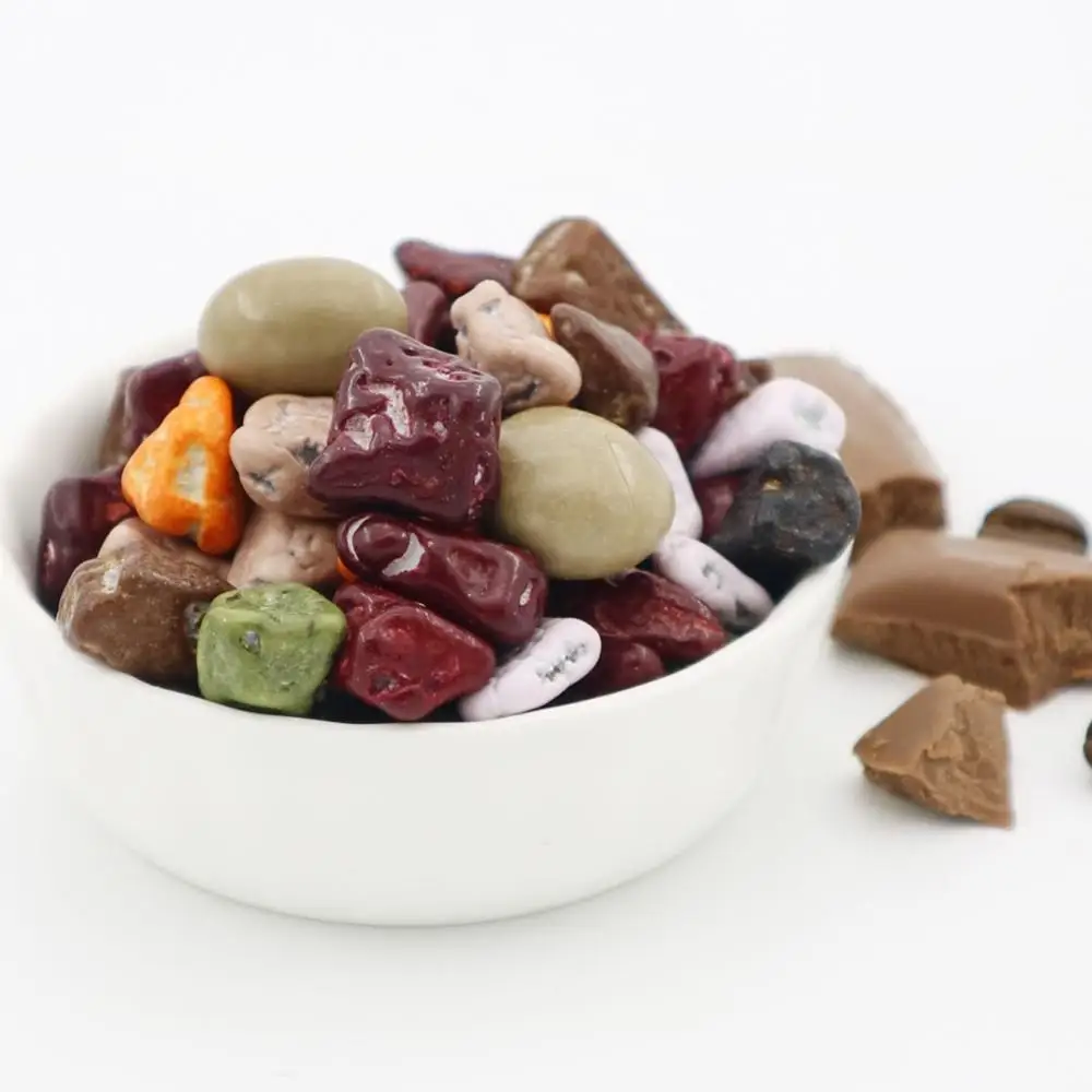 Stone chocolate candy