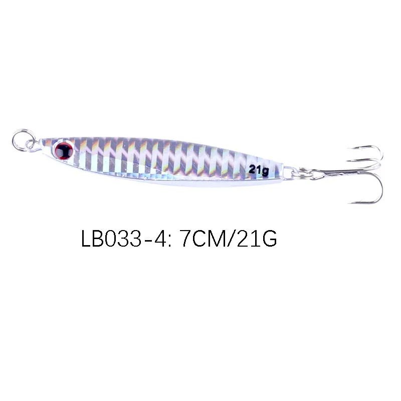 Gorgons 70mm 21g Metal knife Jigging lure Metal Jig For Saltwater Surf Fishing