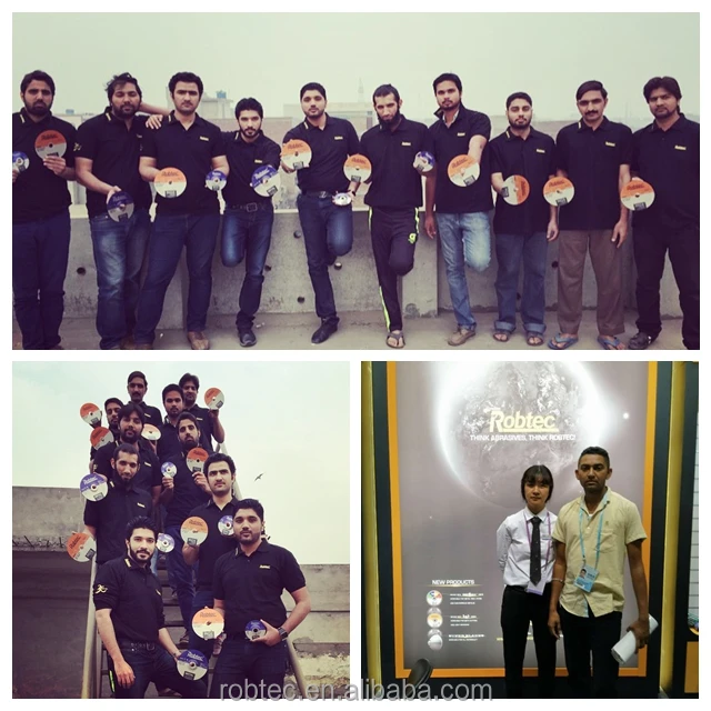 ROBTEC 5 inch Low Price fiber disc Abrasive Cutter for metal, INOX Fiber Disc for Grinding Stone