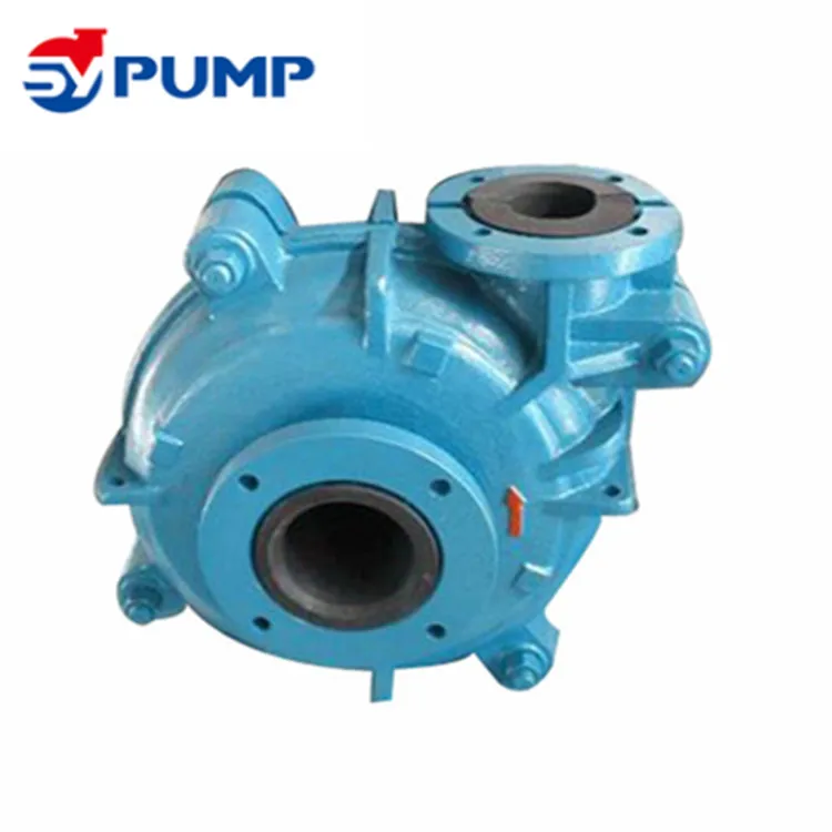 
4x3 inch high abrasive rubber liner manure slurry pump 