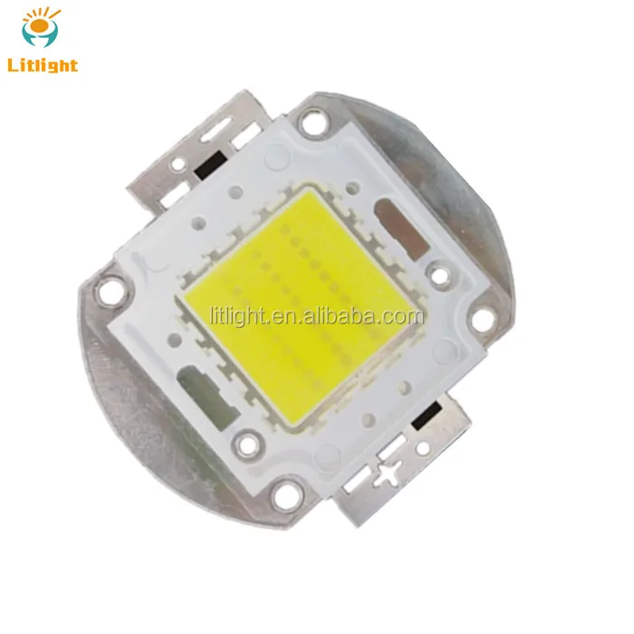 DC 30V 36V White Bridgelux Epistar Copper Board 3000K 4000K 5500K 6000K 6500K 7000K 10000K 15000K High Power 50w cob led chip