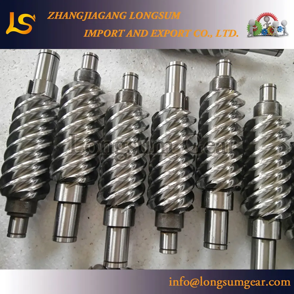 
Customized Brass Worm Gear Set 