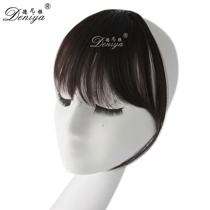 
Hot sale easy clip in bangs, fashion synthetic fringe 