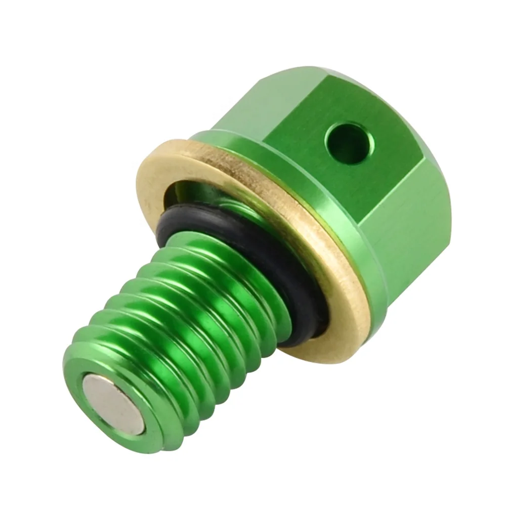NiceCNC магнитные заглушки для слива масла болт KAWASAKI KX125 KX250 1996-2008 2019-2020 KX450F 2016-2018