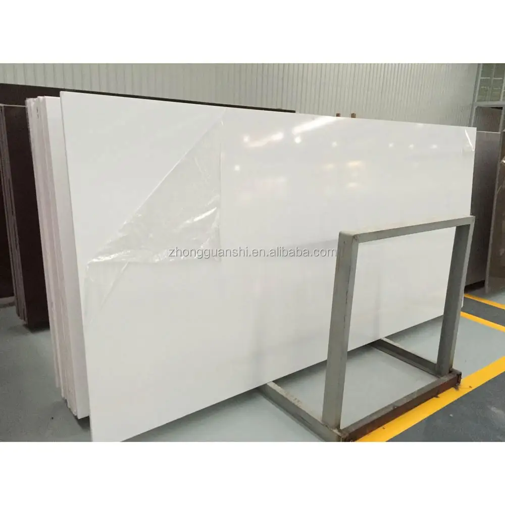 Супер белый кварцевый камень для украшения пола и стен