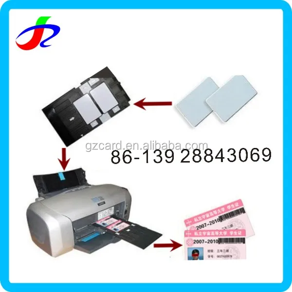 струйная ПВХ карта для Epson l800 принтера