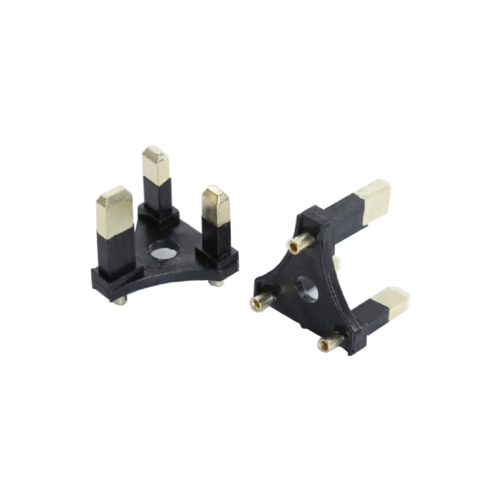 UK British France European style 3 pin plug insert power socket plug flat accessoris