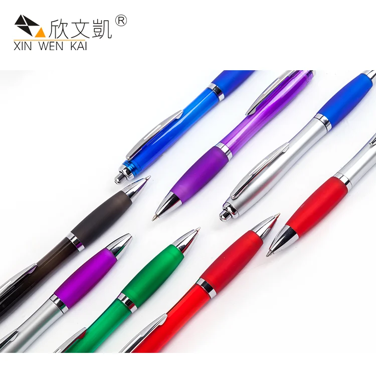 Free Sample for writing Customized Logo Blue Ink Gel Pen For Advertising calculator high quality pen for writing