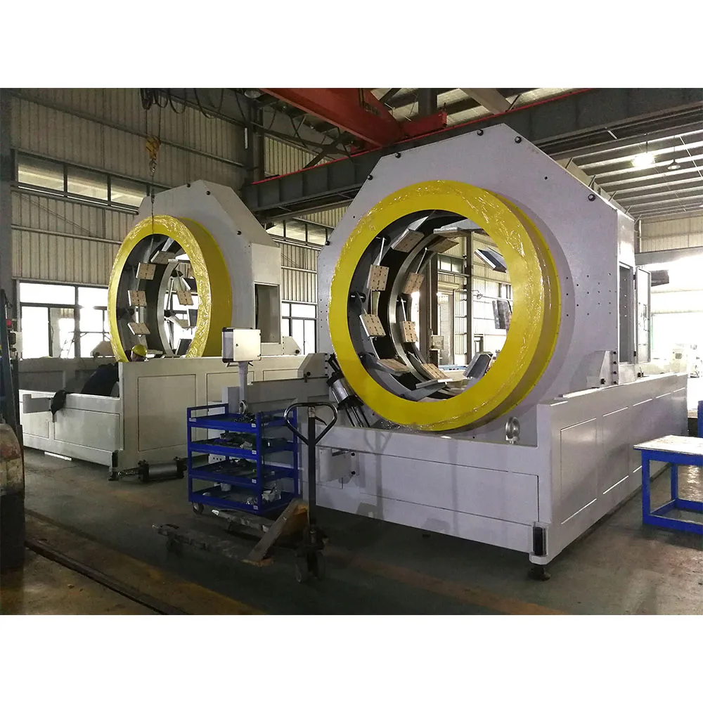 Straight / Beveling Pipe Cutter PVC PE HDPE Plastic Pipe No Dust Cutting Machine