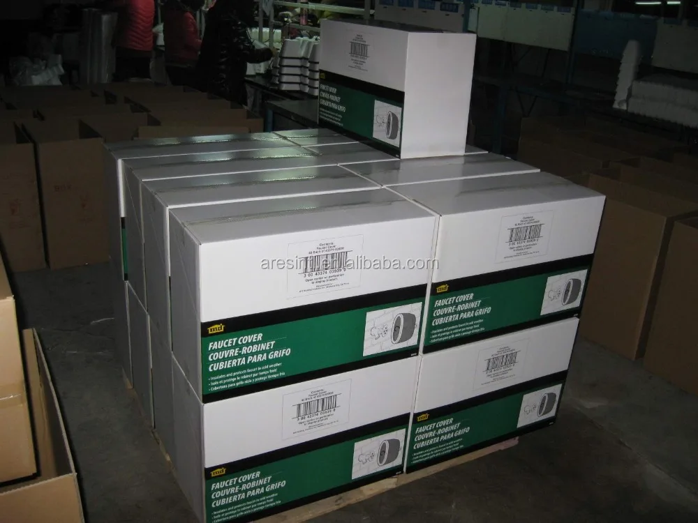 outdoor faucet cover in winter