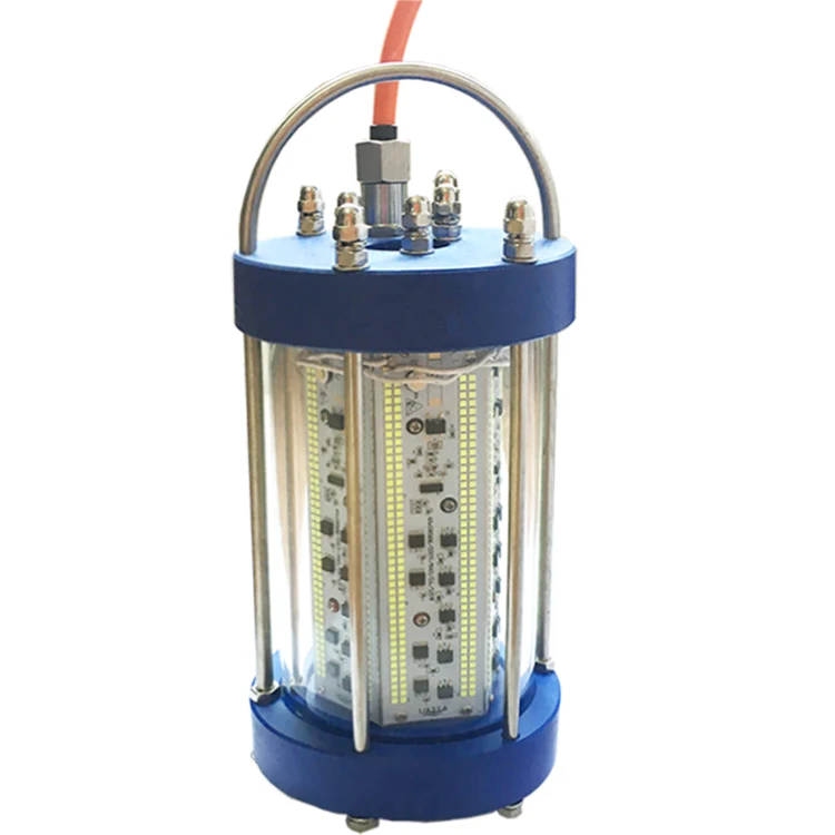 
IP68 led underwater fishing lights 500W fishing lure green white fishing light 