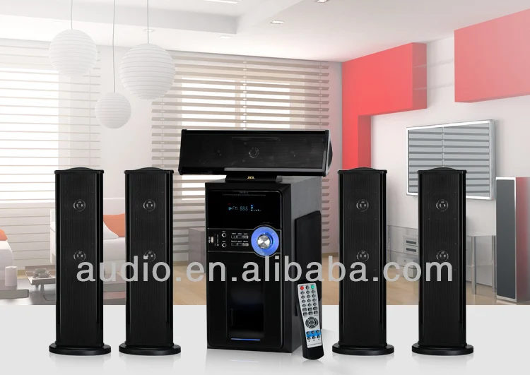 2013 новый! горячей! 5.1 большой бас сабвуфер ораторов