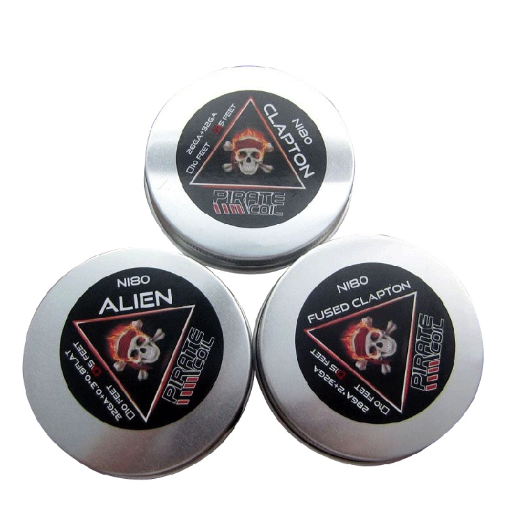 China manufacturer wholesale nichrom vape wire  32G+0.3*0.8FLAT alien coil vape