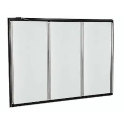 walk in freezer refrigerated cabinet glass door , refrigerated cabinet glass door, large visibility and narrow frameless