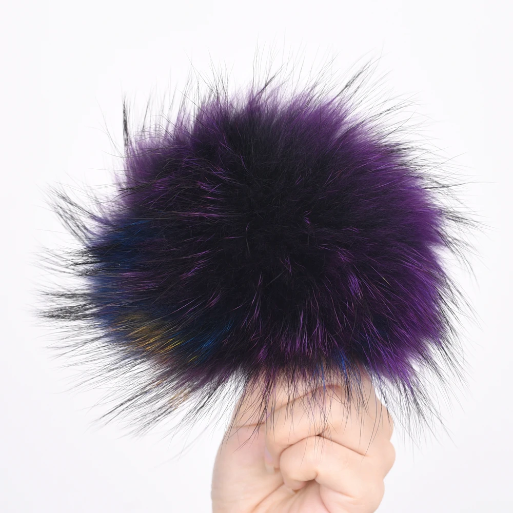 Genuine Wholesale Raccoon Fur Pom Poms
