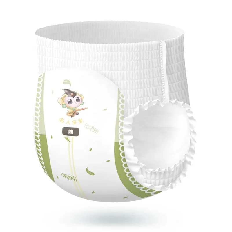 Детские подгузники для ежедневного использования, оптовая продажа от производителя комплексного оборудования, тонкие одноразовые подгузники из нетканого материала BSF с принтом, мягкие подгузники, CE/ISO